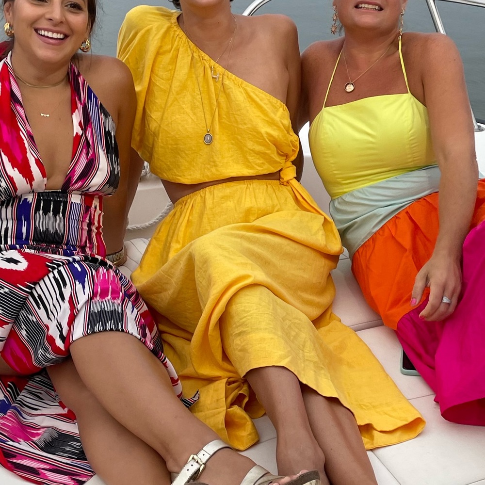 Farm rio yellow dress
